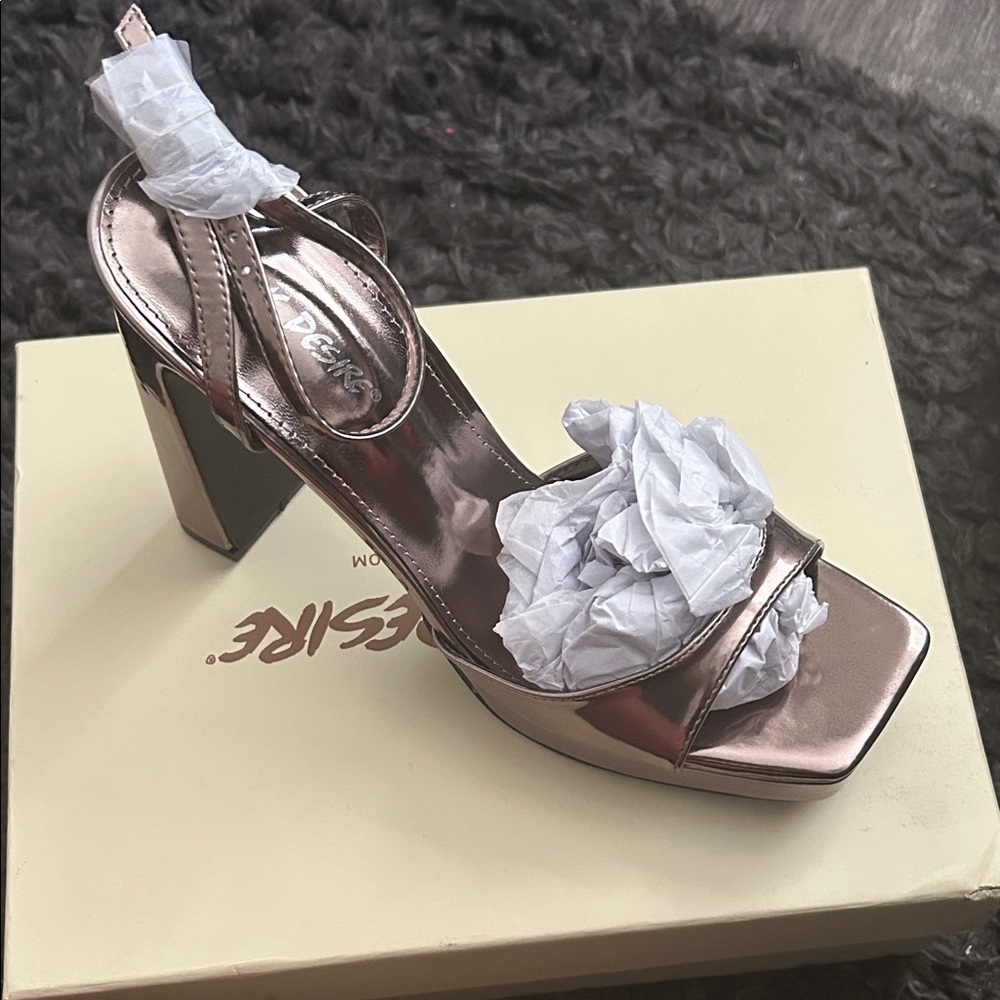 Gold Women's Heels